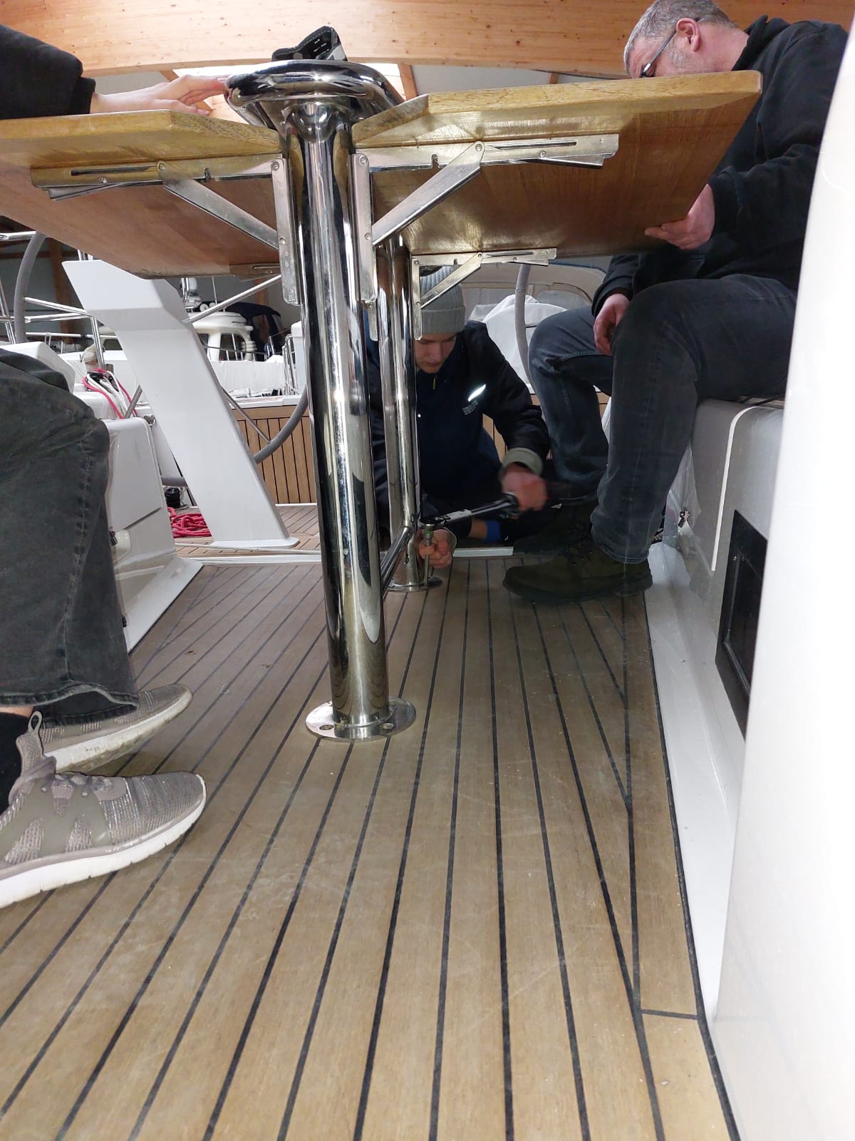 Read more about the article Vorbereitung WM + Anpassungen am Schiff